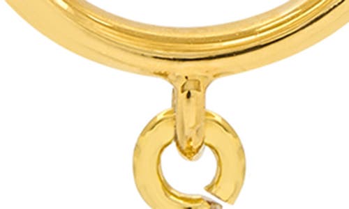 Estella Bartlett Angel Wing Hoop Earrings