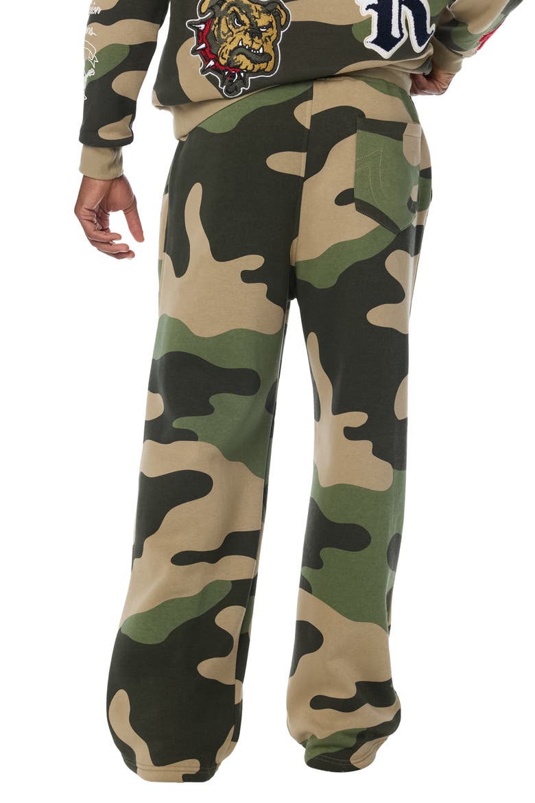 Logo Patch Baggy Sweatpants, Alternate, color, MILLS CAMO