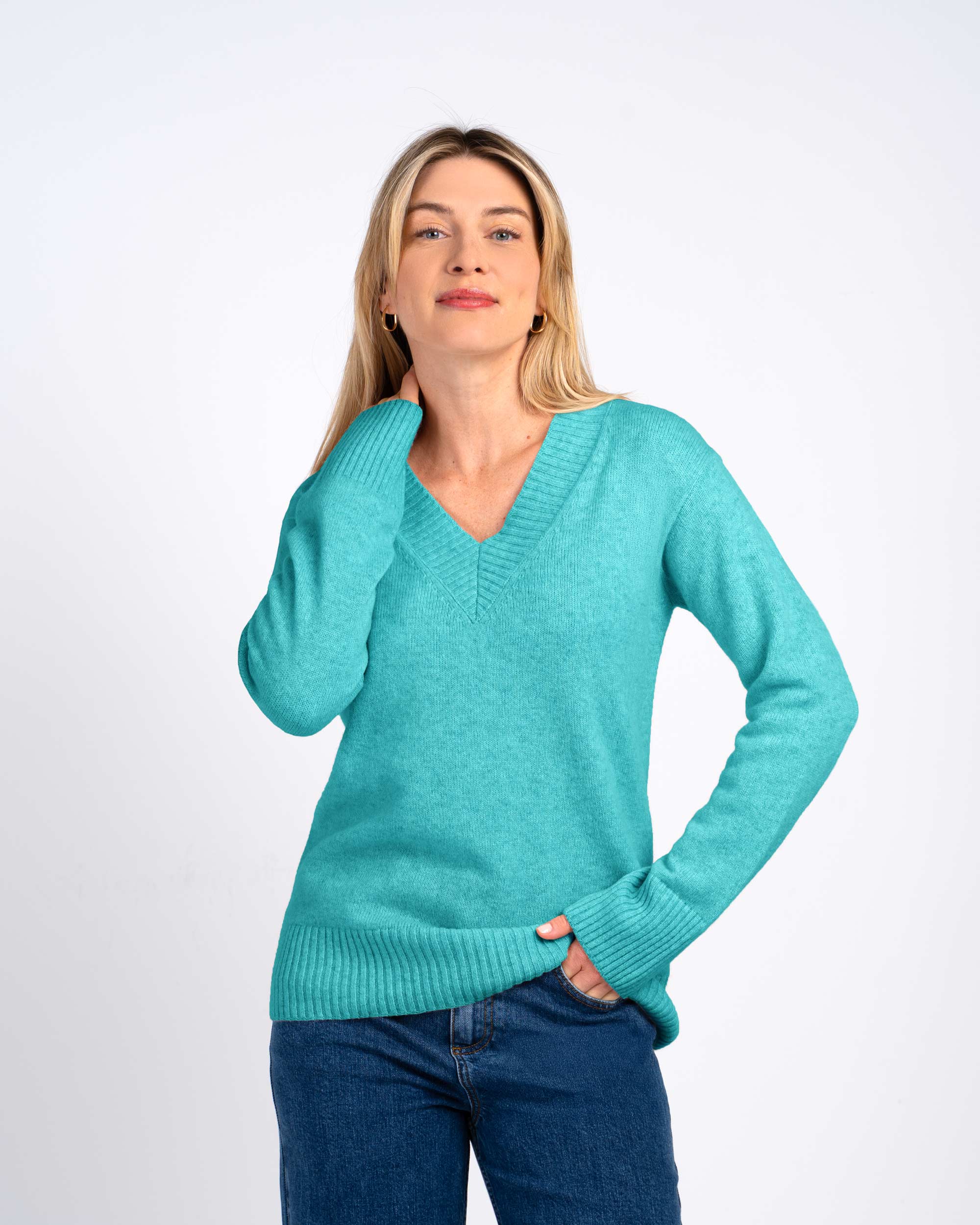 Anya V-Neck Sweater - image 5