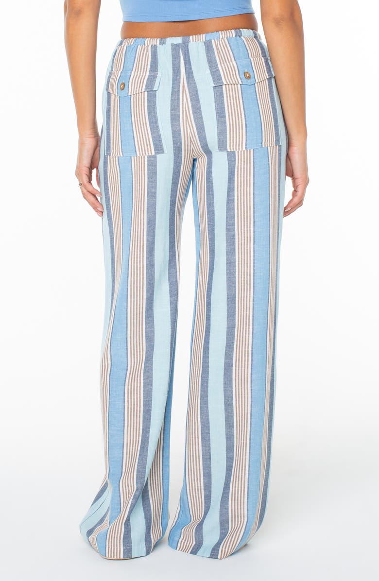 Roxy Iyla Stripe Drawstring Waist Pants, Alternate, color, 