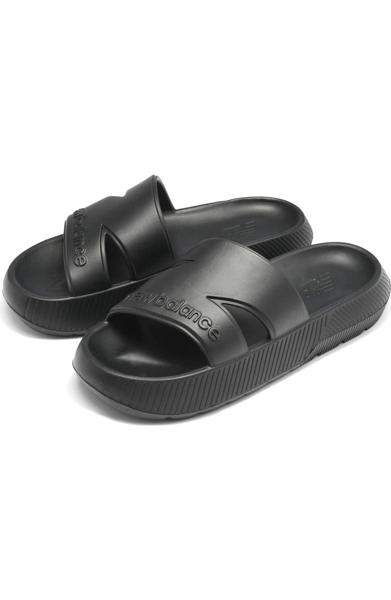 New Balance 200XL Slide Sandal, Main, color, Black