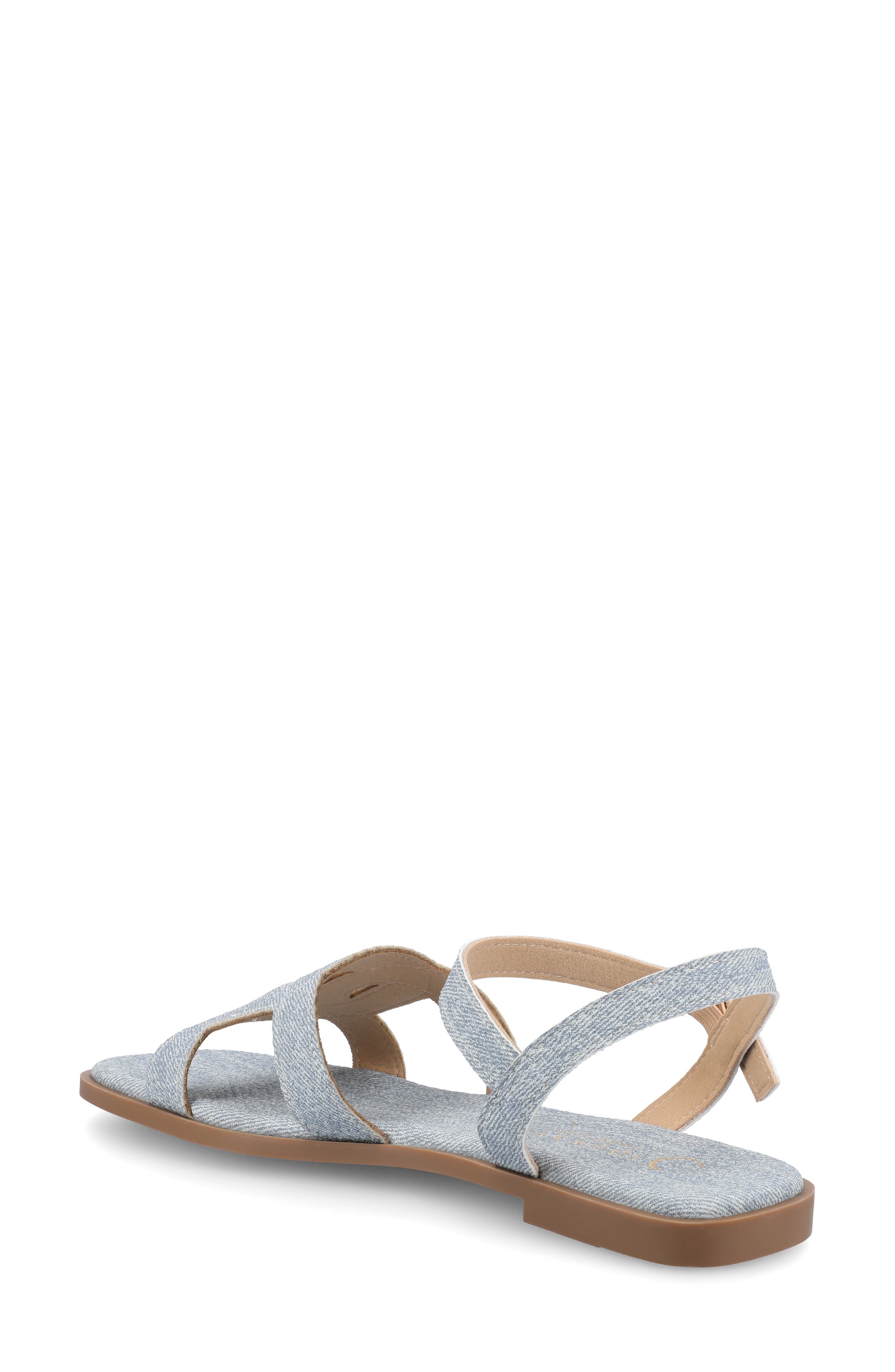 Bridey Sandal, Alternate, color, DENIM