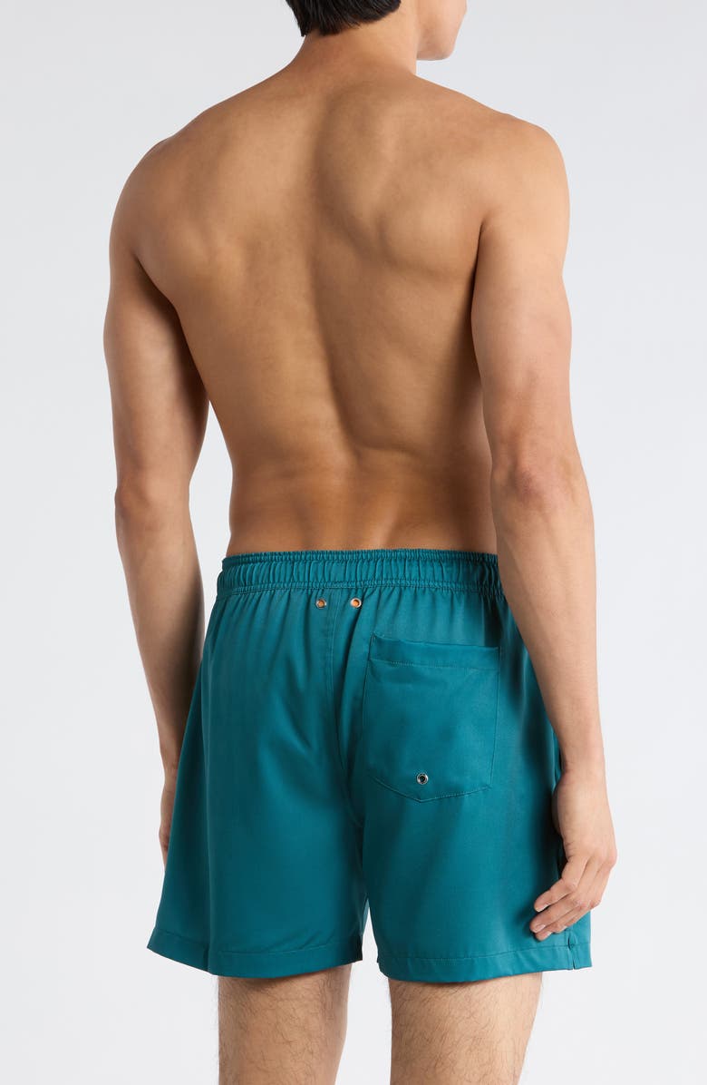 Robert Graham Golf Martini Swim Trunks, Alternate, color, Mediterranean
