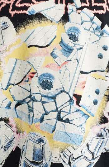 Abandon Planet Cotton Graphic T-Shirt