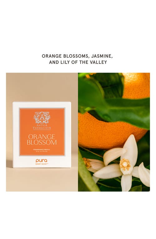 Pura X Antica Farmacista Lemon Verbena Car Dual Refill Pack In Orange Blossom
