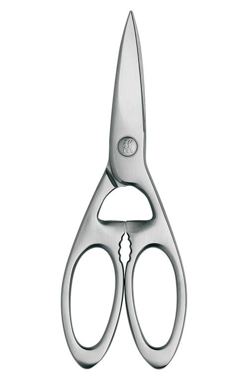 Zwilling Twin Select Stainless Steel Kitchen Shears In Silver