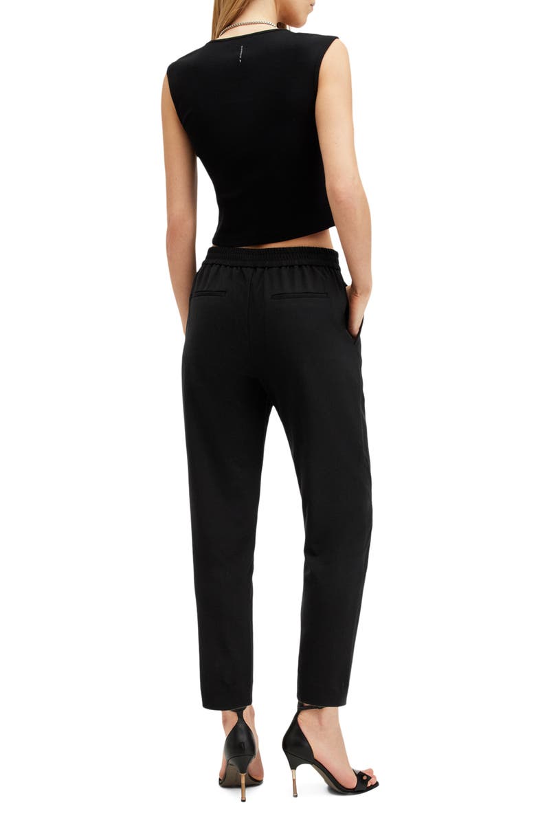 AllSaints Aleida Pants, Alternate, color, Black