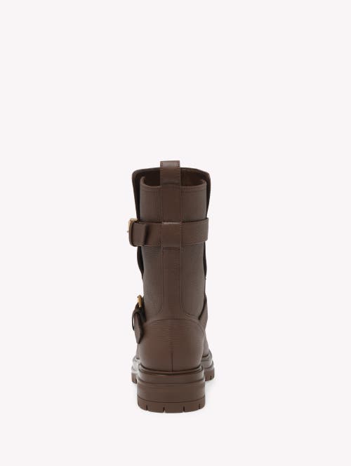 Gianvito Rossi Thiago Biker In Brown