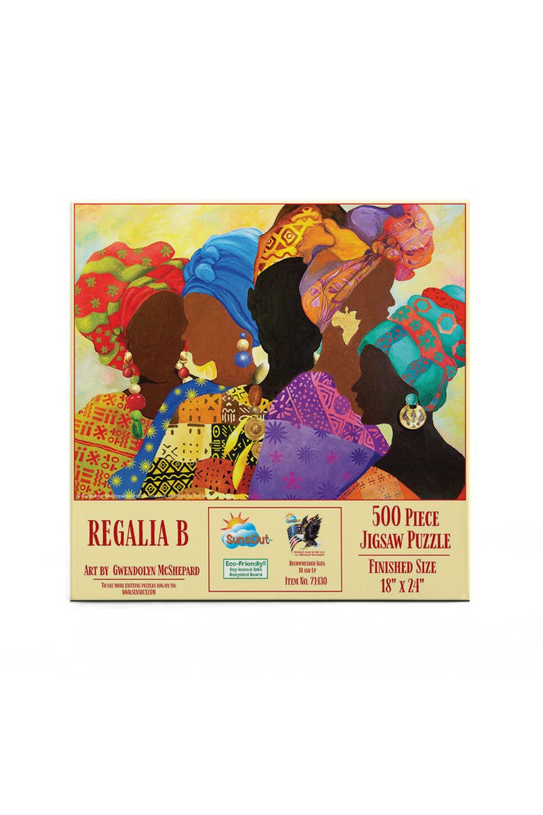Regalia B 500 piece Jigsaw Puzzle for Adults, Alternate, color, Multicolor