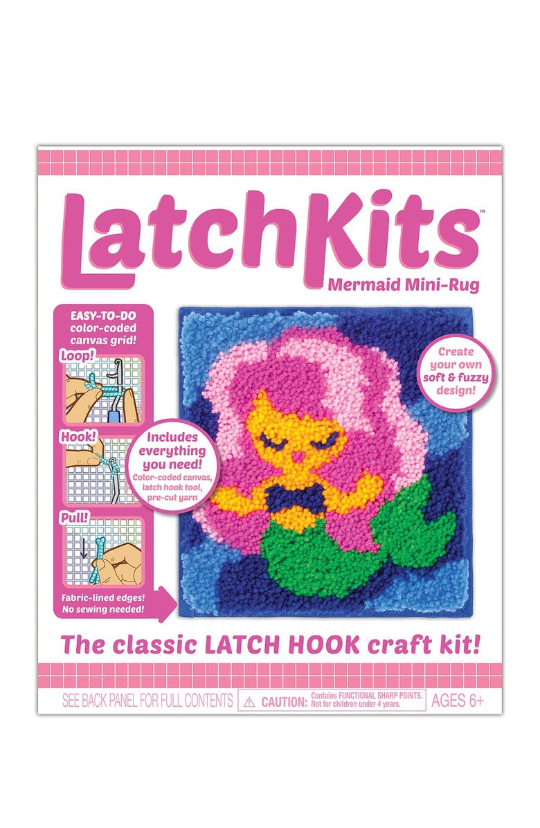 SPIROGRAPH Latchkits(R) Mermaid Mini Rug Kit, Alternate, color, 