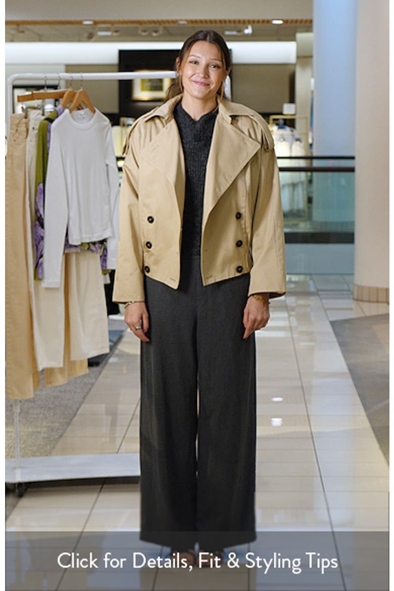 Double Breasted Trench Coat video