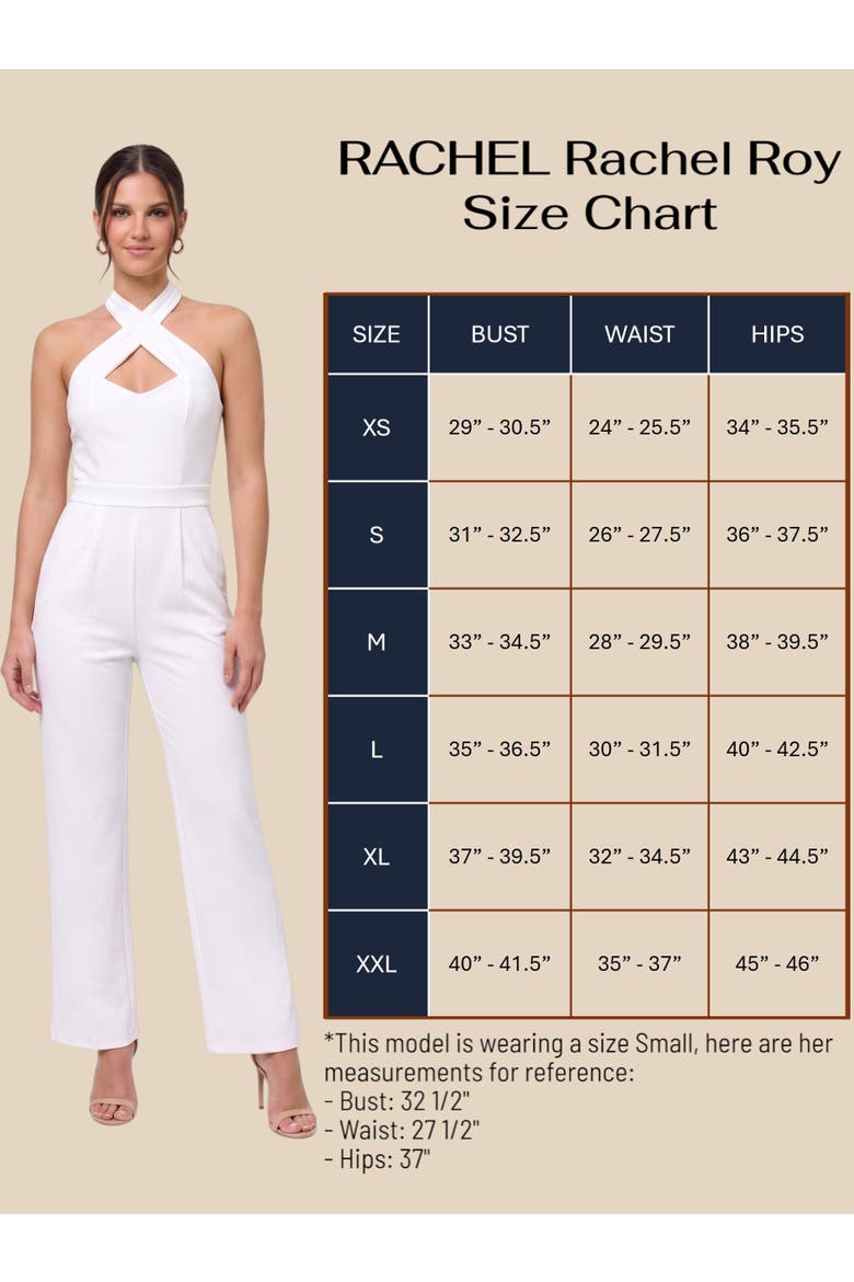 Racquel Sleeveless Halter Jumpsuit, Alternate, color, Eggshell