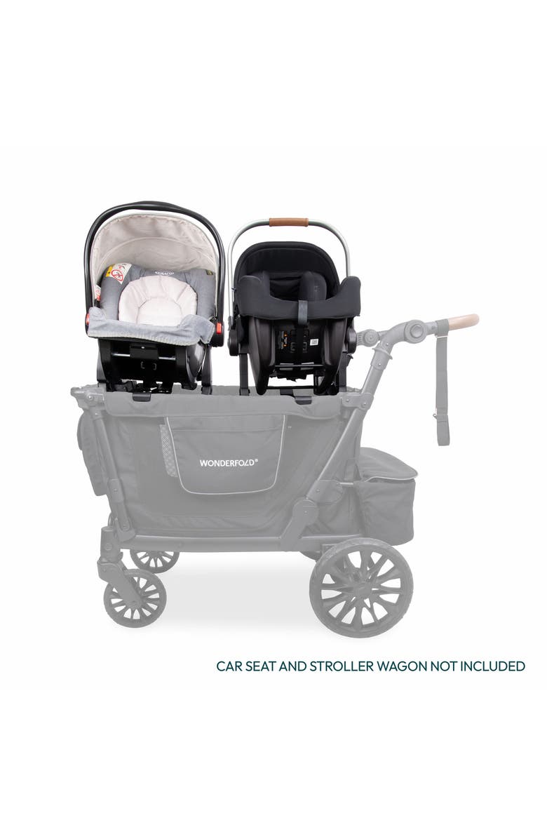 WonderFold L4 Car Seat Adapter, Alternate, color, Black