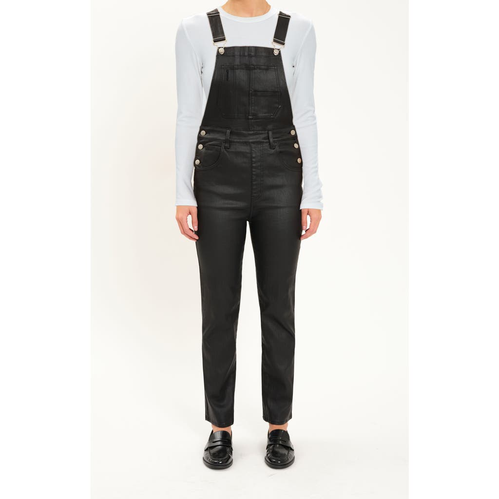DAZE DAZE BROADWAY SLIM CROP DENIM OVERALLS
