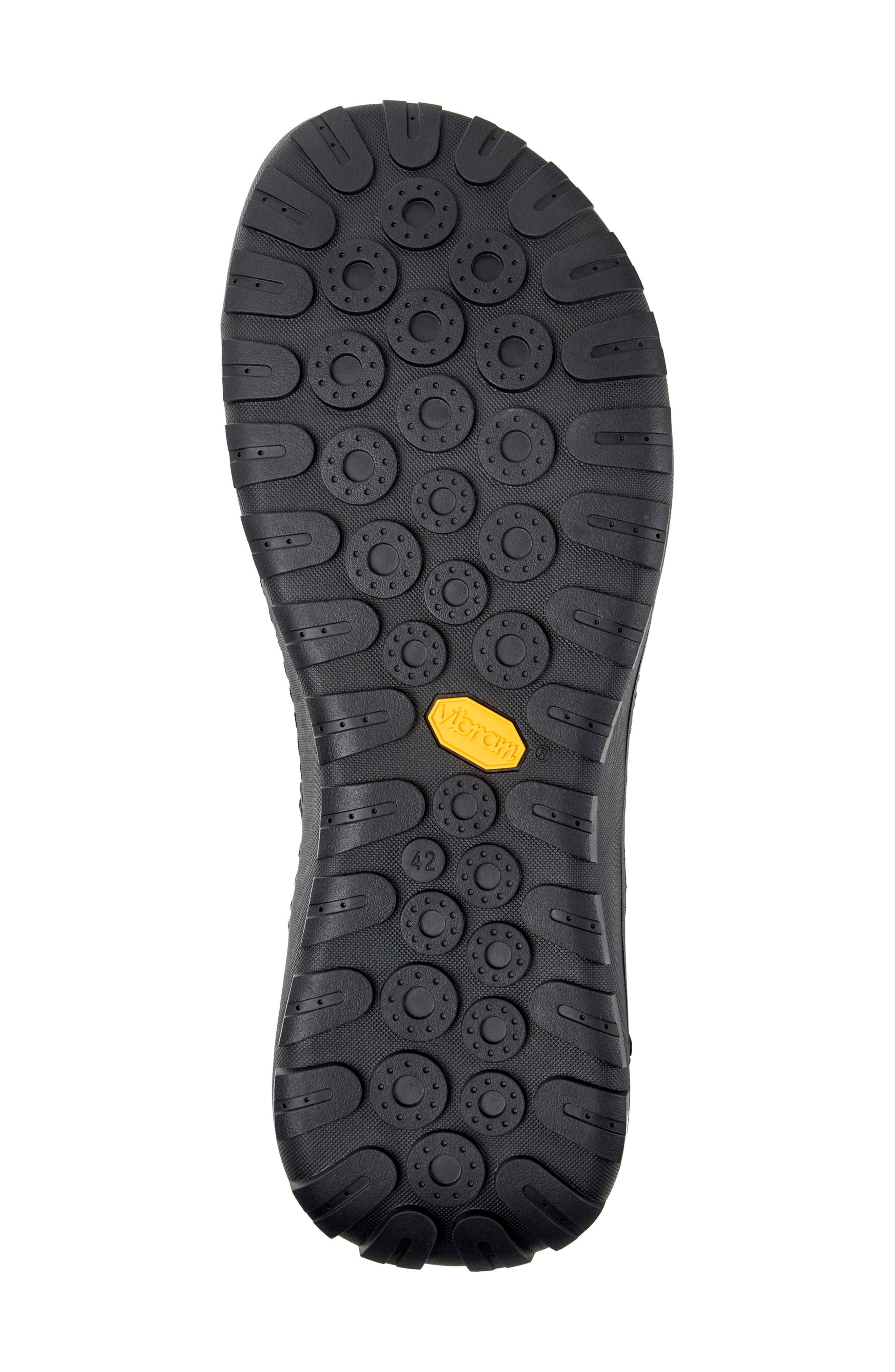 Peu Serra Gore-Tex Leather Sneaker, Alternate, color, BLACK