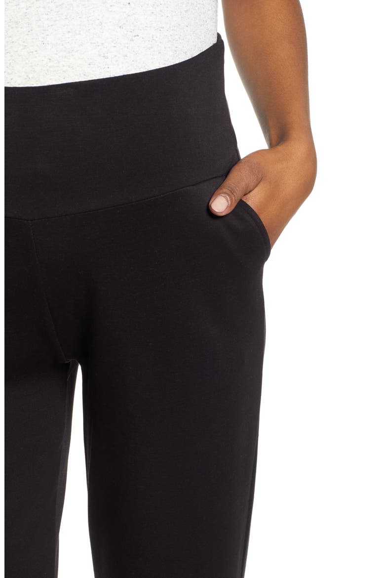 Maternity Pants, Alternate, color, BLACK