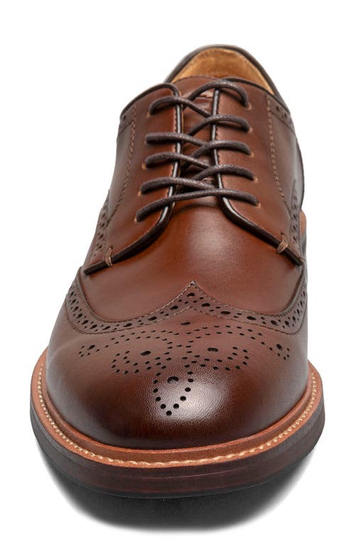 Florsheim Anthem Wingtip Blucher In Brown