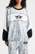 BOYS LIE Snowed In Camo Thermal Sweatshirt