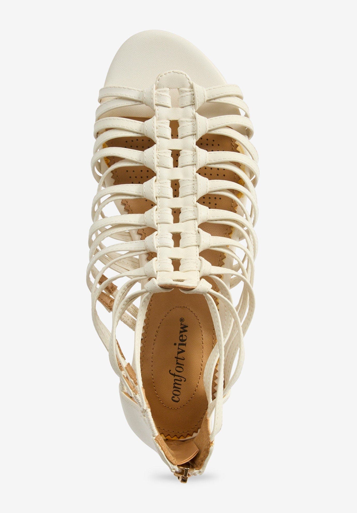 The Helen Sandal, Alternate, color, WHITE