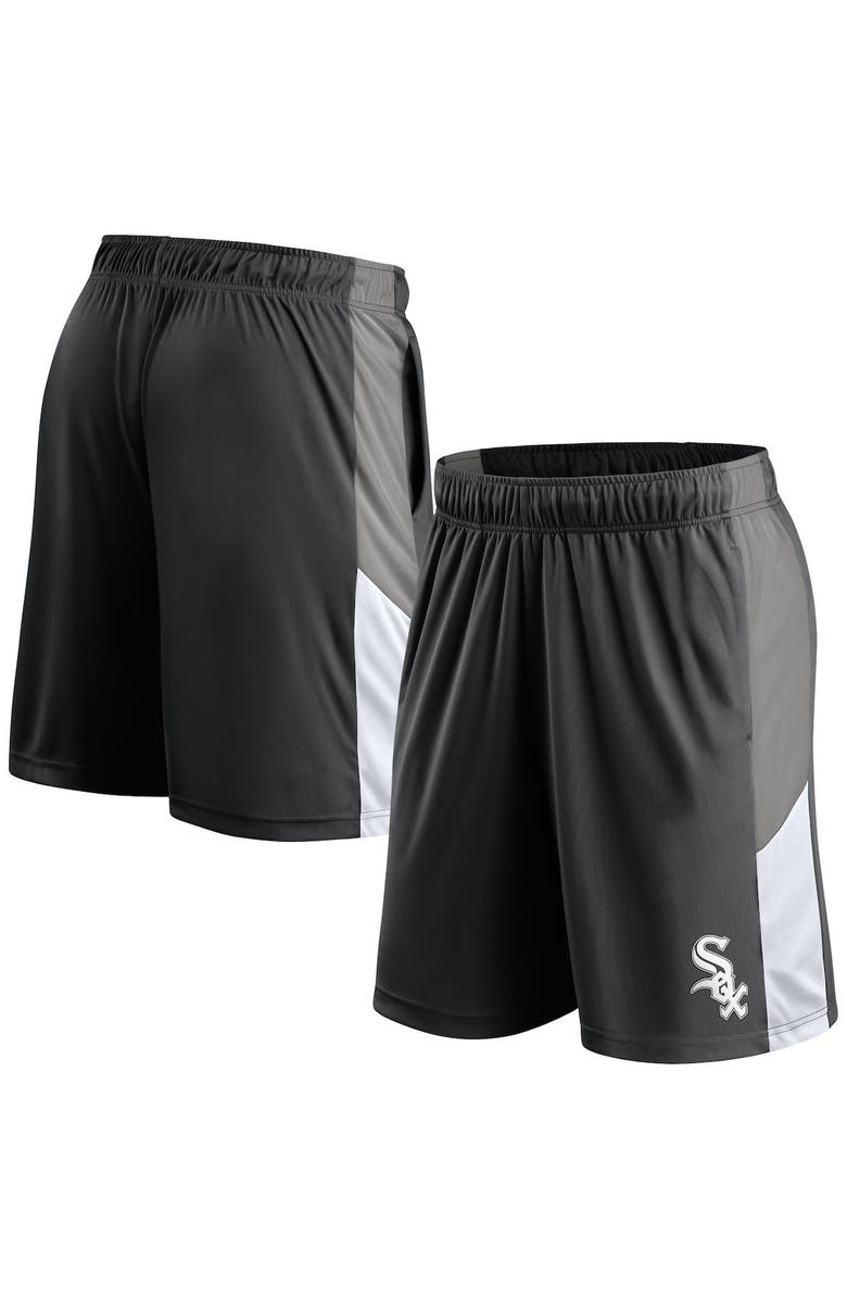 FANATICS Men's Fanatics Branded Black Chicago White Sox Primary Logo Shorts, Alternate, color, Black