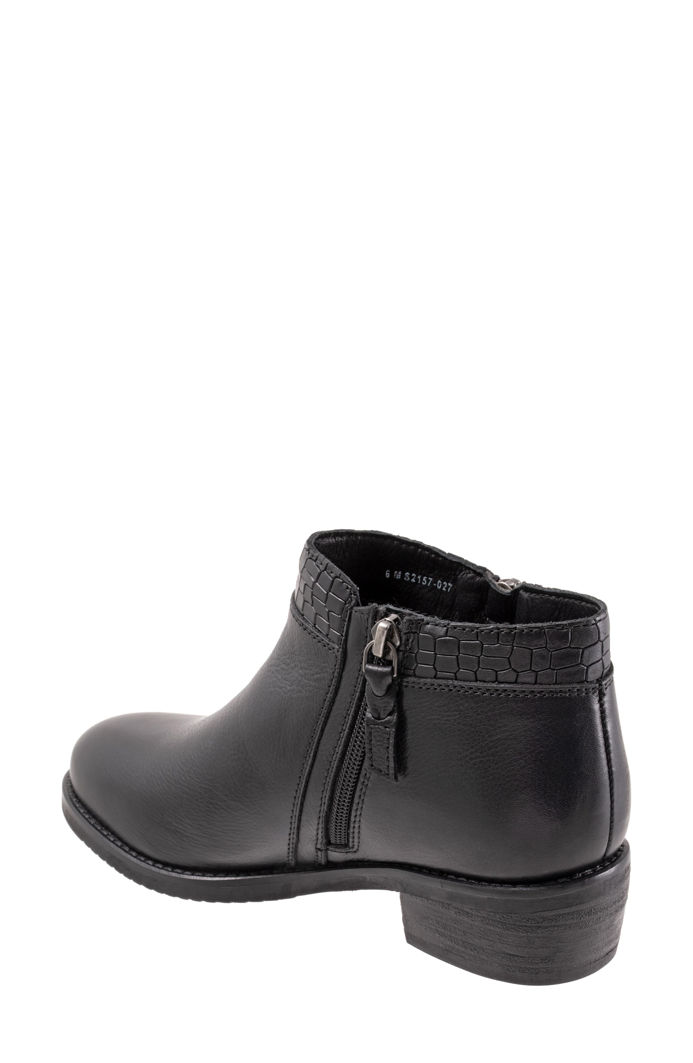 SoftWalk<sup>®</sup> SoftWalk Rubi Ankle Boot, Alternate, color, Black/Croc