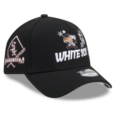 Youth New Era Black Chicago White Sox Looney Tunes A-Frame 9FORTY Adjustable Hat