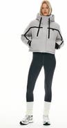 Orolay Winter Quilted Hooded Cropped Down Puffer Jacket