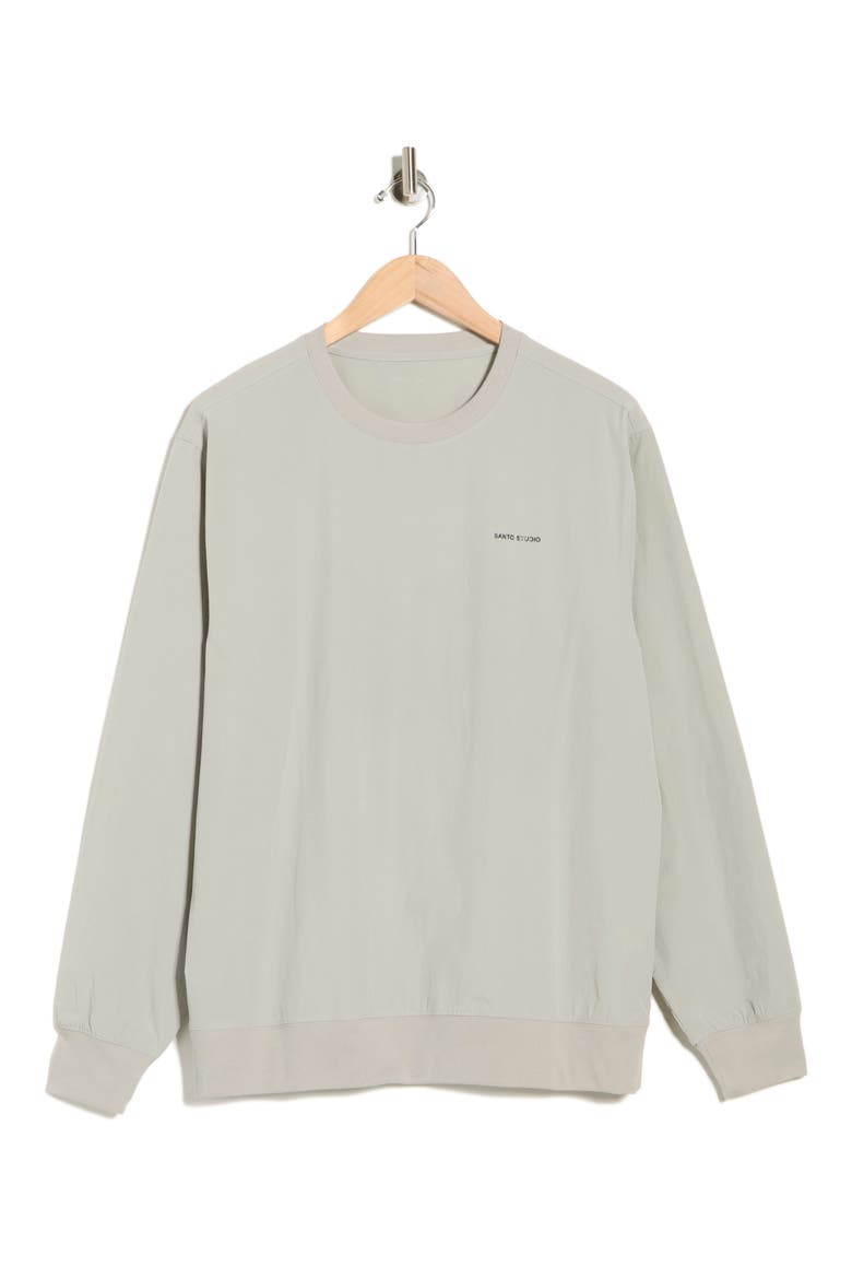 x Callum Walsh Tempo Sport Crewneck Pullover, Alternate, color, BATTLE GREY