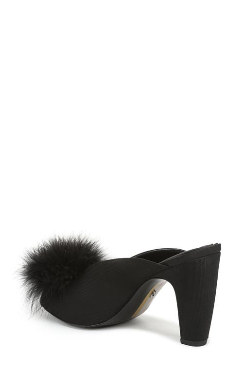 Sam Edelman Witney Feather Embellished Pump In Black