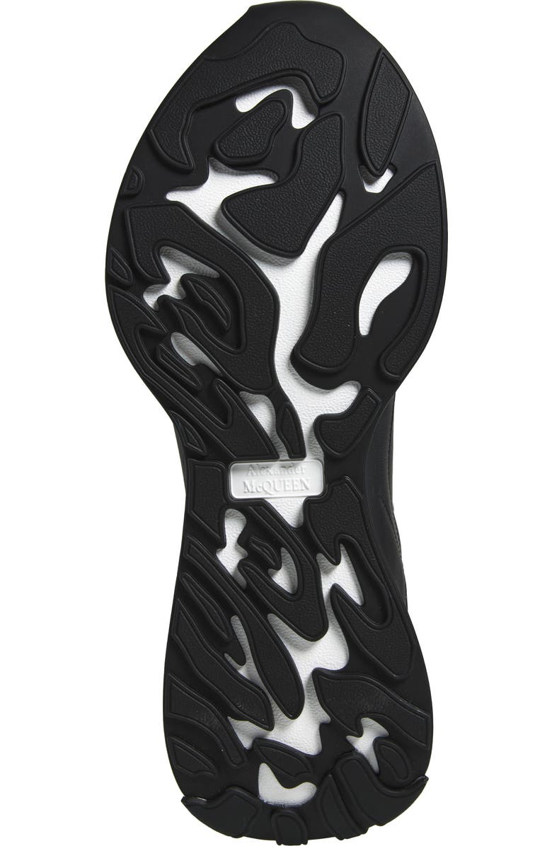 McQueen Sprint Runner Sneaker, Alternate, color, Black/ White