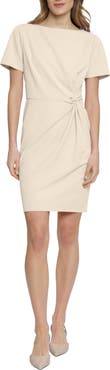 Donna Morgan Side Twist Sheath Dress