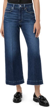PAIGE Anessa Crop Wide Leg Jeans