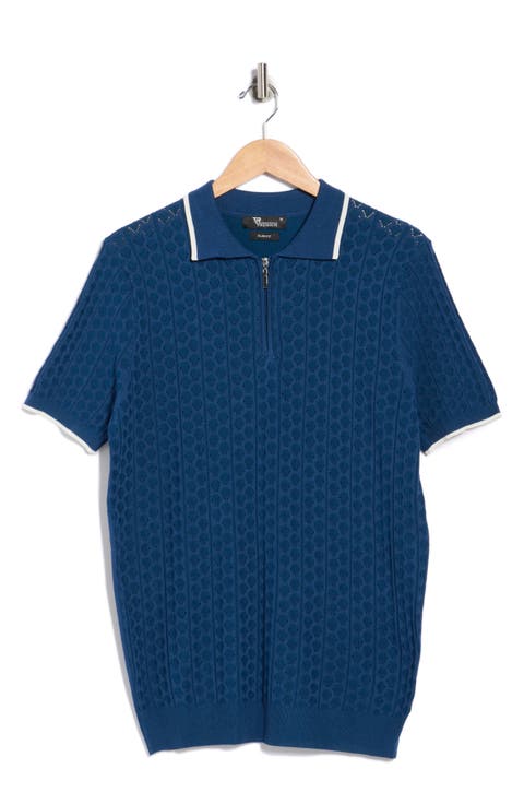 Slim Fit Polo Sweater