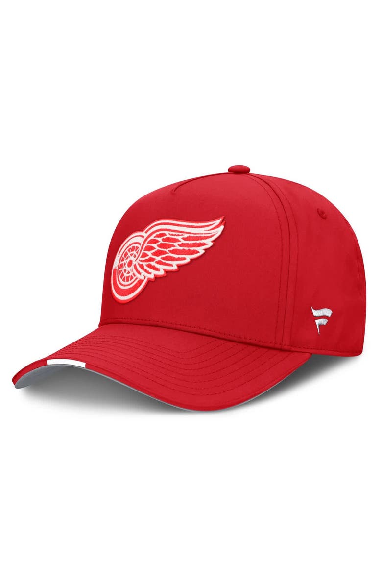 FANATICS Men's Fanatics Red Detroit Red Wings 2025 NHL Draft Authentic Pro On-Stage Podium A-Frame Adjustable Hat, Alternate, color,