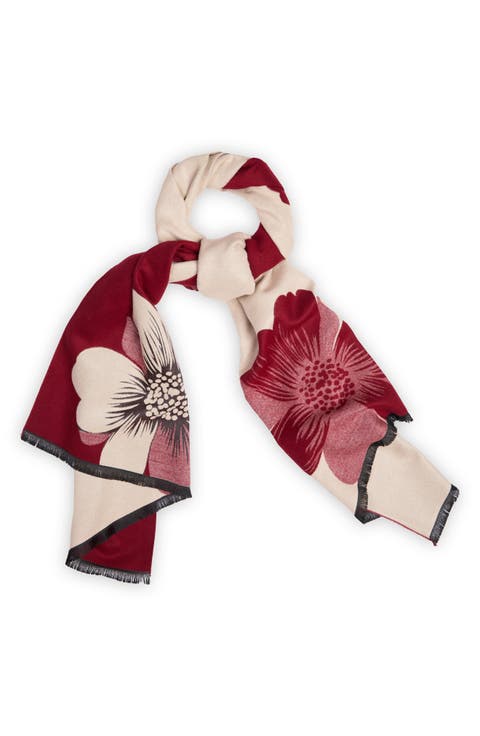 Floral Reversible Scarf