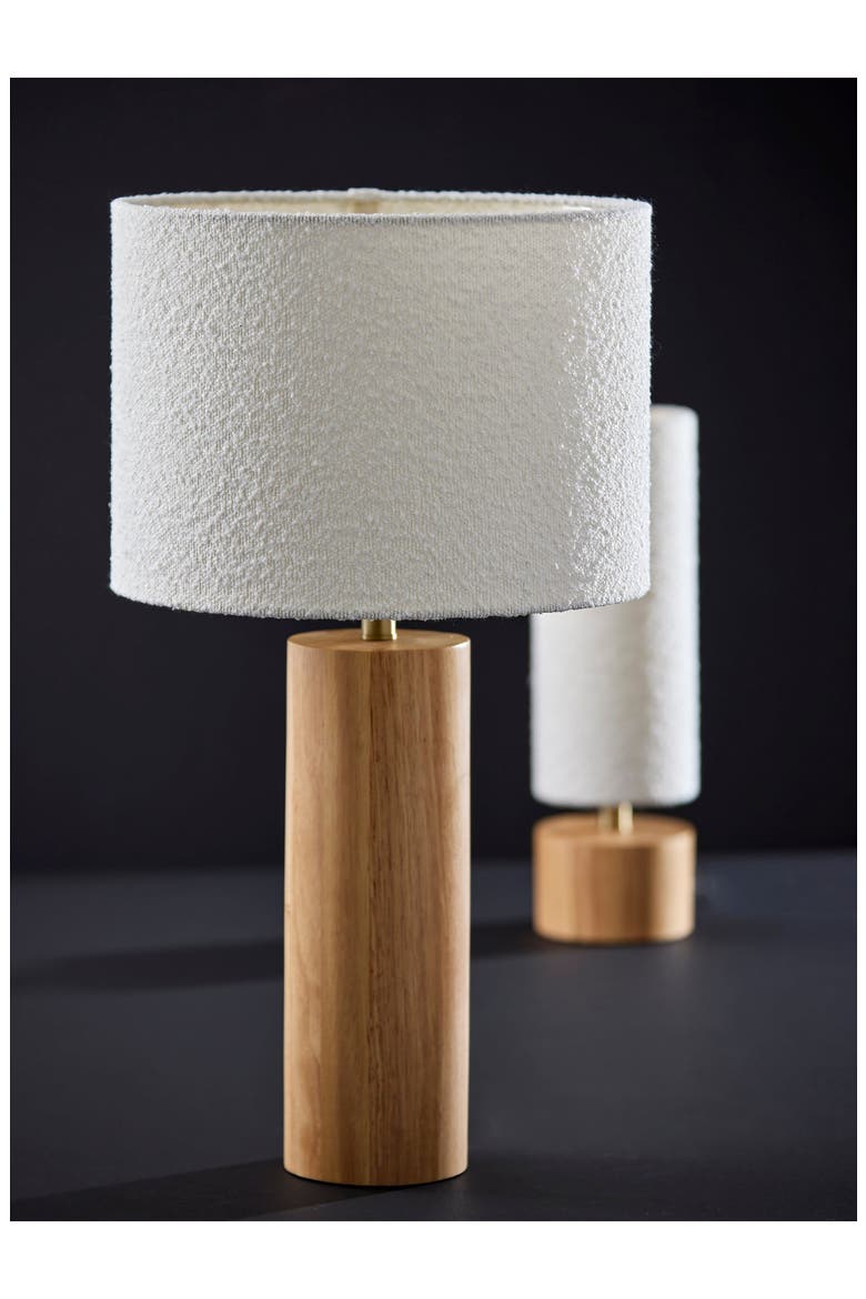 Brayden Table Lantern, Alternate, color, NATURAL WOOD