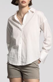 WEEKEND LOS ANGELES Maxime Stripe Button-Up Shirt