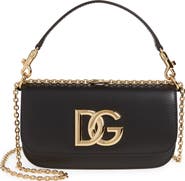 Dolce&Gabbana 3.5 Leather Top Handle Bag