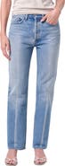 AGOLDE Lana High Waist Straight Leg Jeans