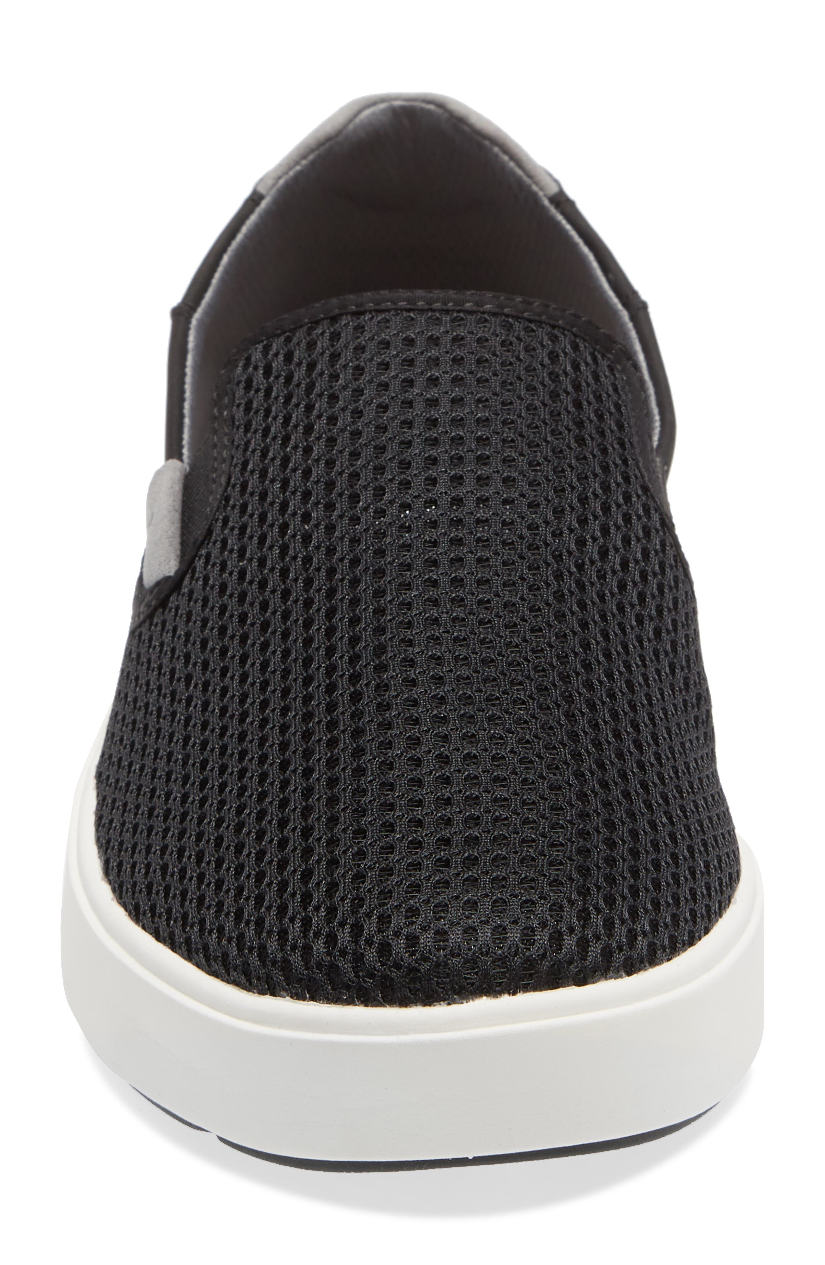 OluKai Lae'ahi Slip-On Sneaker, Alternate, color, Black/ Black