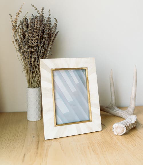 Matr Boomie Mukhendu Picture Frame In White