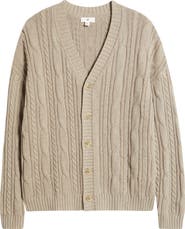 BP. Cable Cotton Cardigan