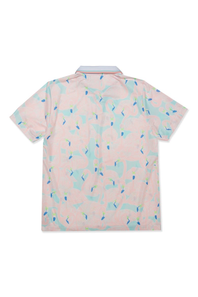 Buncha Mingos Performance Polo, Alternate, color, MINT GREEN