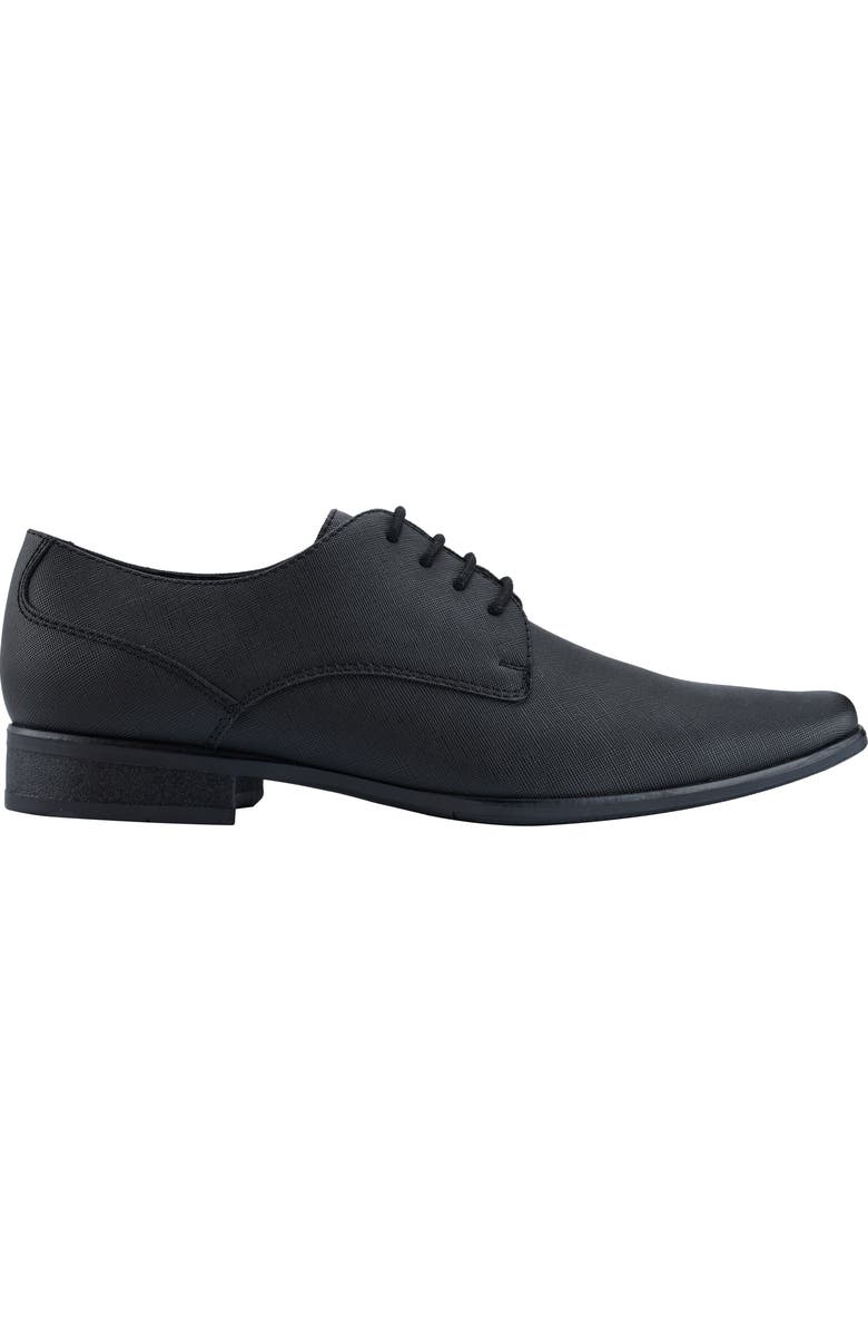 Calvin Klein Brodie Patent Plain Toe Derby, Alternate, color, Black 002