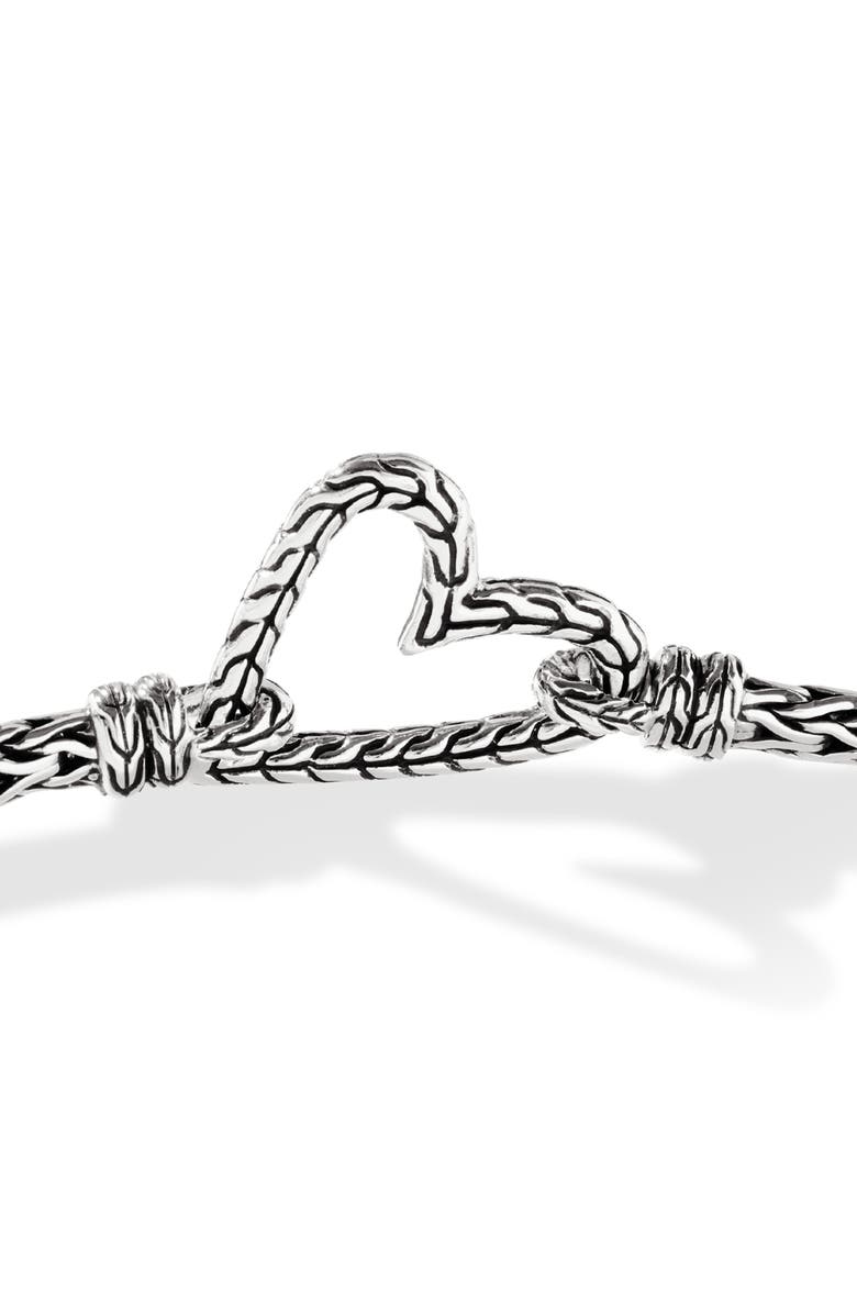 John Hardy Classic Chain Manah 18K Gold Heart Bracelet, Alternate, color, 