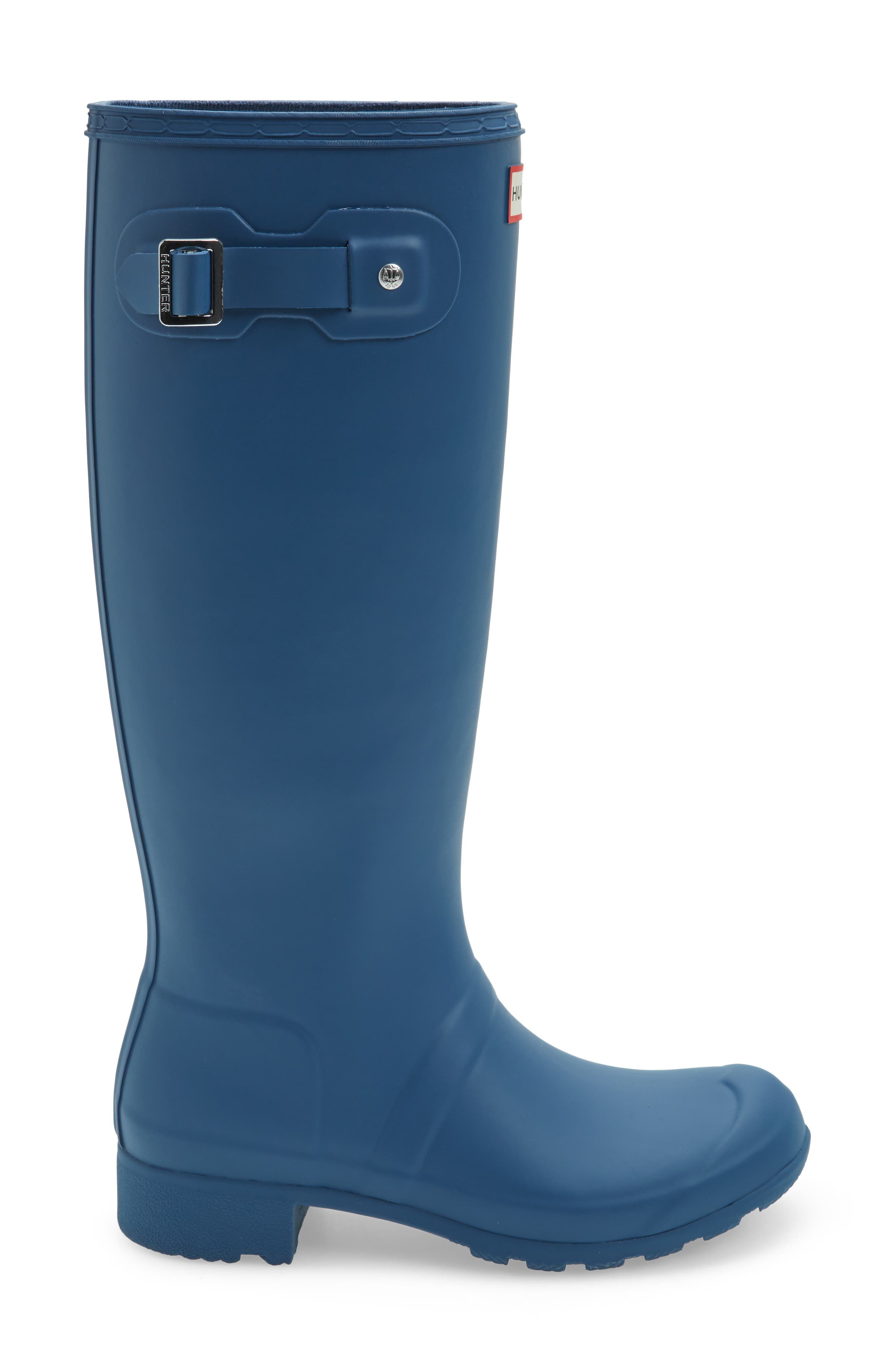 'Tour' Packable Rain Boot, Alternate, color, DARK EARTH BLUE
