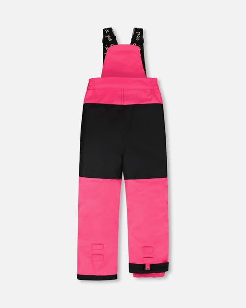 Deux Par Deux Two-piece Play Snowsuit In Black