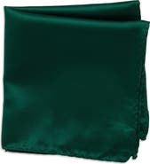 CONSTRUCT Solid Satin Pocket Square