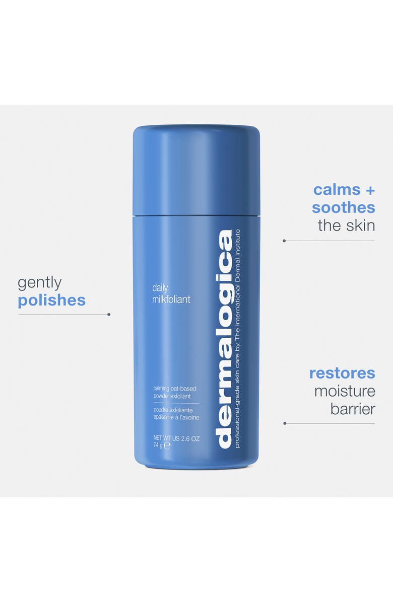 dermalogica<sup>®</sup> Daily Milkfoliant Calming Oat-Based Powder Exfoliant, Alternate, color,