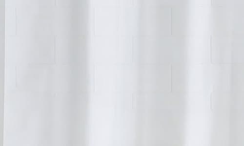 Dainty Home Frosty Linear Shower Curtain In Frosty